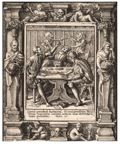 Joueurs - Wenceslaus Hollar